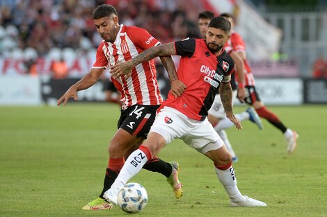 Festival de patadas y polémicas en Estudiantes vs Newell's