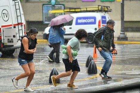 Alertas amarillas por tormentas, lluvias y calor extremo