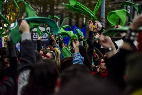 El aborto en el centro del 8M