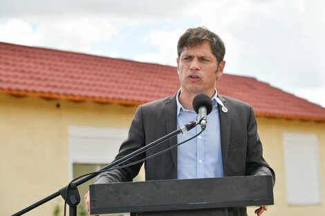 "La Nación recauda de lo que se produce aquí y no puede desentenderse", dijo Kicillof