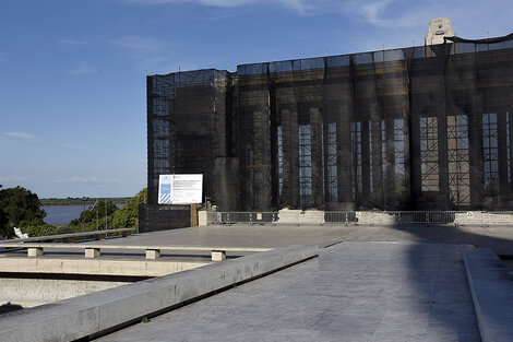 La refacción del Monumento tiene un avance del 35%. 