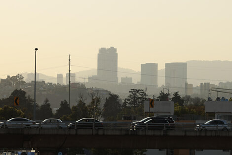 Activan un alerta por contaminación del aire en la Ciudad de México 