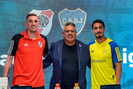 Armani y Figal hablaron en la previa del Superclásico 