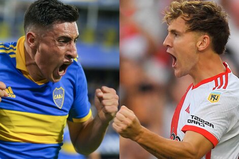 Merentiel y Colidio, promesas de gol para Boca y River