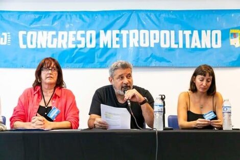 Victor Santa María encabezó el congreso metropolitano del Pj porteño