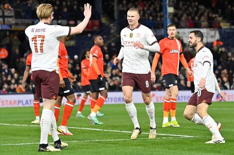 FA Cup: Haaland metió cinco goles y Manchester City pasó a cuartos 