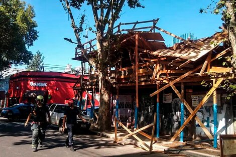 Dos operarios murieron al derrumbarse una losa en una obra en construcción en el barrio de Palermo  