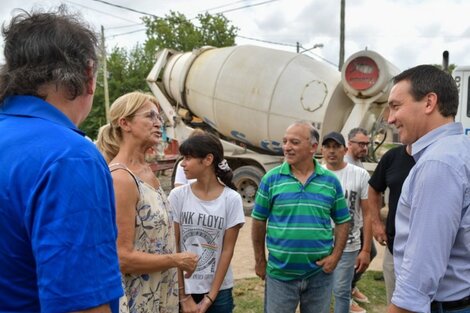 La gestión del intendente Andrés Watson garantizó la continuidad de la obra vial en El Parque