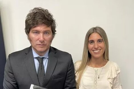 Geraldine Calvella, la joven libertaria de sueldo público millonario. 