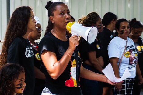 Ana Paula Oliveira, fundadora del grupo Madres de Manguinhos. Imagen: Solon Neto/Alma Preta