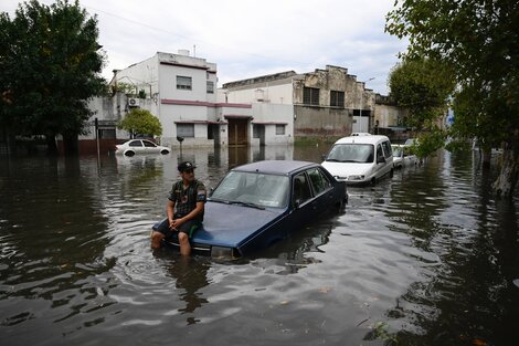 El sur bonaerense azotado por el temporal