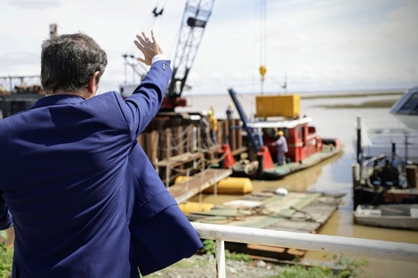 Obras en la Isla Martín García