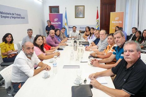 La última reunión paritaria no llegó a buen puerto. (Fuente: Prensa Gobernación)