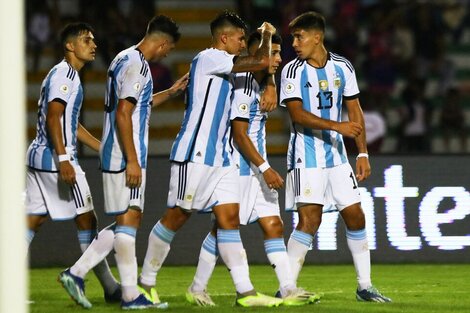 La Sub 23 fue capitaneada por Thiago Almada en el Preolímpico de Venezuela.