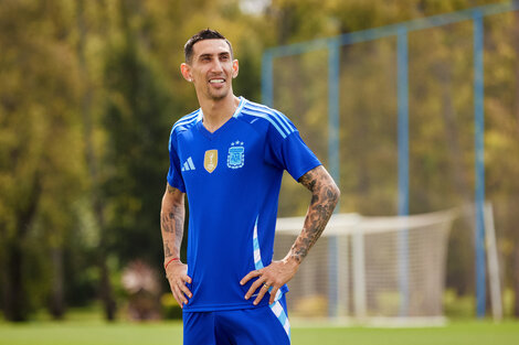 Ángel Di María sería titular este viernes ante El Salvador.