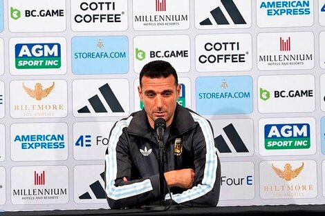 Lionel Scaloni, ratificó su continuidad como DT de la Selección.