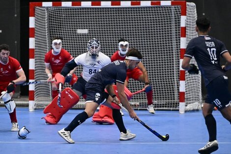 Hockey pista: el capitán argentino fue el MVP en Calgary