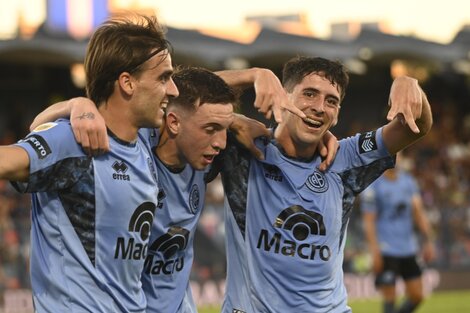 Con una ráfaga de goles, Belgrano venció a Tigre y salió del fondo de la tabla