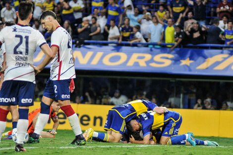 Boca le ganó el clásico a San Lorenzo y sube en su zona