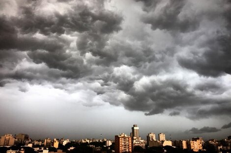 Nubes y agua, el pronóstico para los próximos días