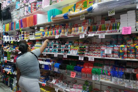 Adelantar compras en plenas vacaciones: las estrategia de las familias para ganarle a la inflación. (Foto: Manuela Tobía)