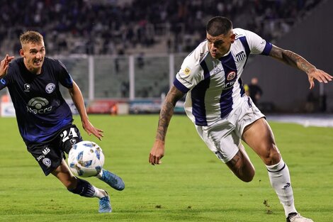 Gustavo Bou anotó el gol de Talleres (Fuente: Prensa Talleres)