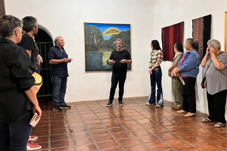 Se inauguró la muestra Mandino, de Luis Escoda, en San Carlos