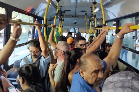 Paro de colectivos en el AMBA