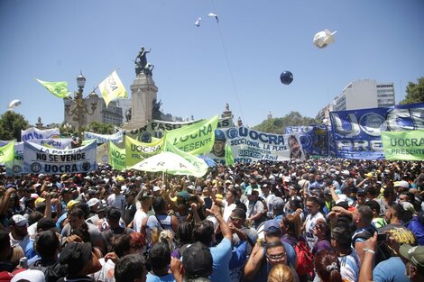 Omar Plaini: "Por primera vez desde el '83, la CGT no dialoga con el Gobierno"