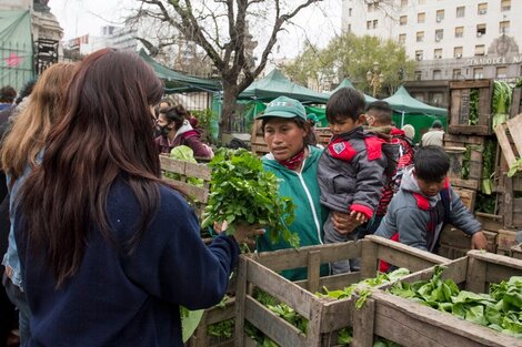 Verdurazo solidario en el Congreso: "La salida debe ser colectiva y coordinada"