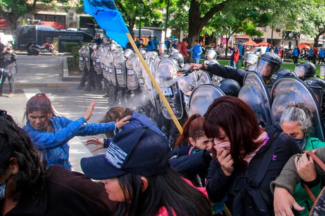 "La represión fue brutal", denunciaron las organizaciones.