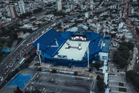 Las inclemencias del tiempo obligaron a cancelar el show de NTVG en Vélez. Imagen: @ntvgoficial.