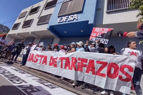 Rechazo al tarifazo eléctrico en Jujuy