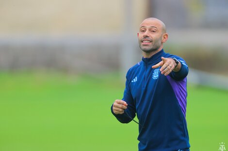 El técnico argentino Javier Mascherano.