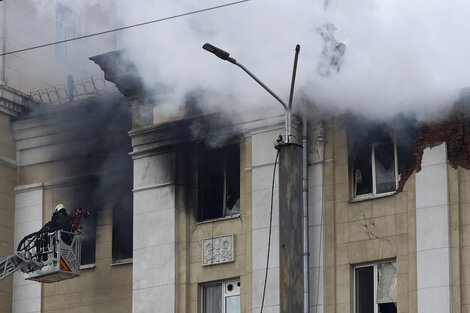 Ucrania: nueve muertos en un ataque ruso (Fuente: EFE)