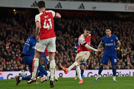 Los goles de la histórica paliza de Arsenal a Chelsea en el clásico de Londres