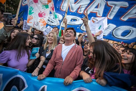 Fernando Espinoza: "Marchamos por el futuro y los sueños de toda esta juventud