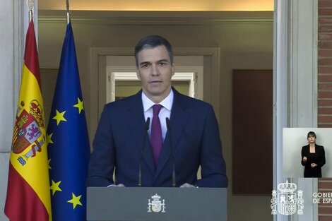 Pedro Sánchez anunció que seguirá al frente del Gobierno de España