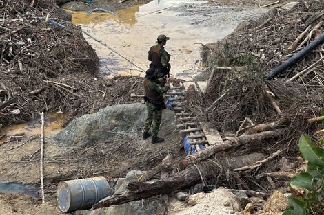 Rescataron a 70 trabajadores que eran esclavizados en una mina ilegal de Brasil (Fuente: AFP)