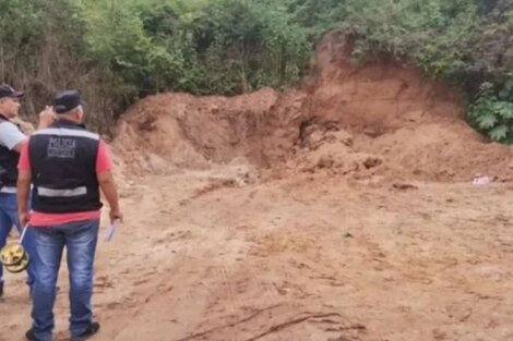 Tragedia en Salta: un joven murió tras quedar atrapado bajo una pila de arena