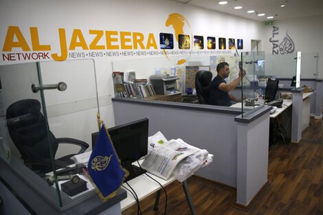 Israel censuró la emisión del canal Al Jazeera en todo el país (Fuente: AFP)