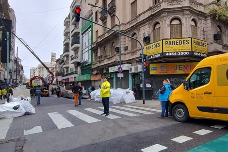 Desalojo en un edificio de Balvanera, con un largo historial de conflictos