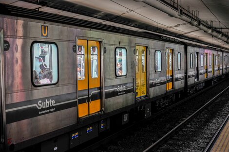 Está interrumpida la línea C de subte