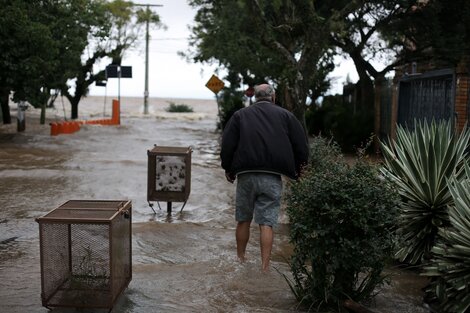Siguen las lluvias en Brasil y la probabilidad de nuevas inundaciones es “muy alta” (Fuente: AFP)