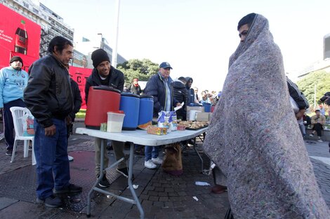 Contra la estigmatización de la gente en situación de calle (Fuente: NA)