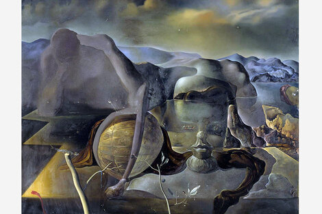 Salvador Dalí desde comienzos de su trayectoria pintaba imágenes oníricas. 