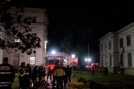 Barracas: incendio en el Hospital Moyano con más de 60 pacientes evacuadas