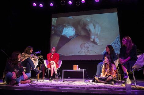 La autora, Sofía López King, el día de la presentación del libro. 