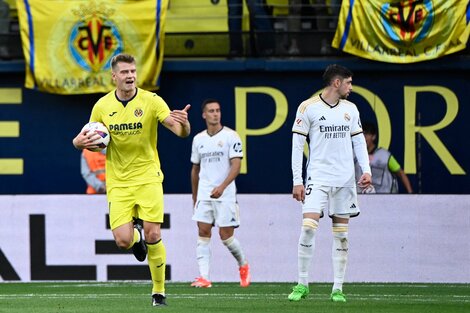Liga de España: Villarreal le empató a Real Madrid con un Sørloth para la historia (Fuente: AFP)