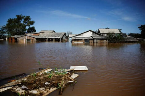 Rio Grande do Sul prepara tiendas de campaña para mudar a los inundados (Fuente: NA)